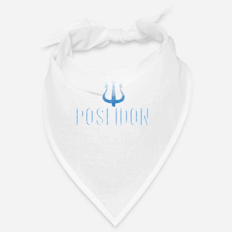 Poseidon - Bandana - Weiß