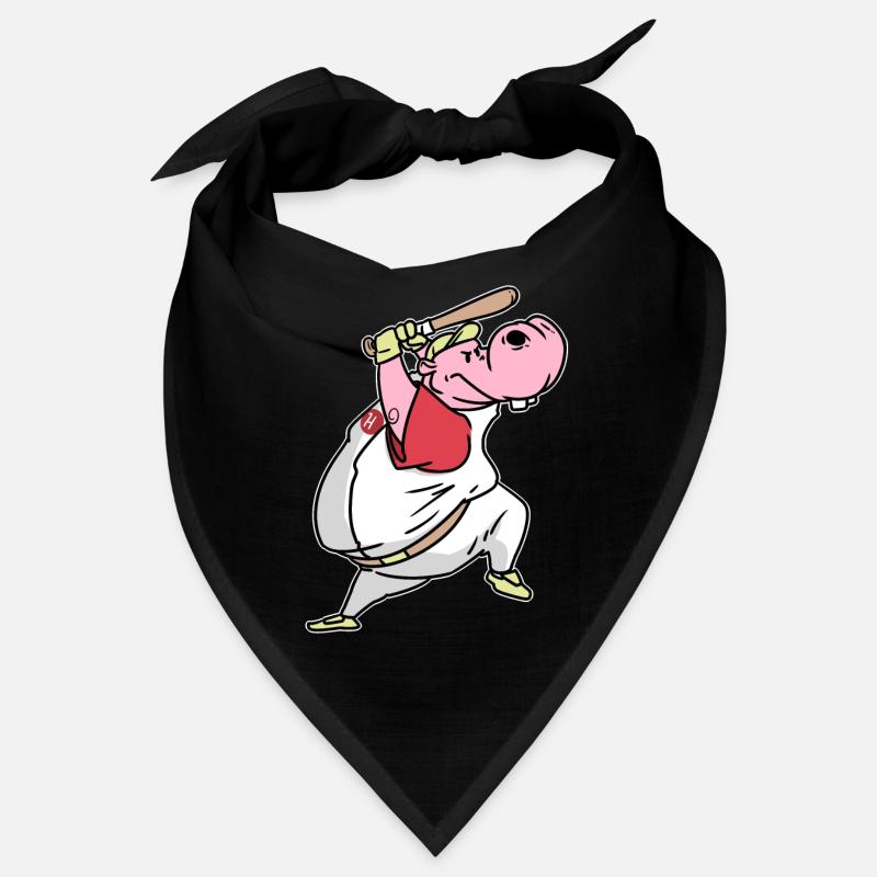 Nilpferd Baseball Bandana