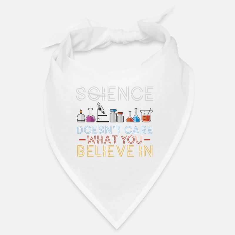 Expériences cadeaux science faits - Bandana - blanc