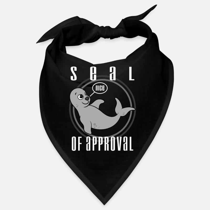 Impressionnant et tendance Tshirt Designs Sceau d'approbation Bandana