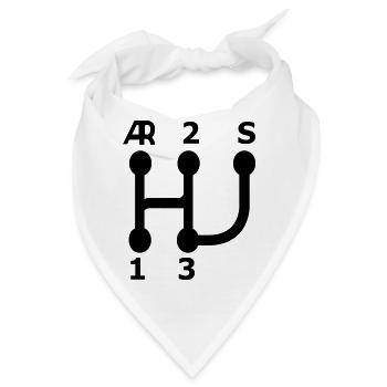 Gitter S - Bandana - Weiß - Vorne