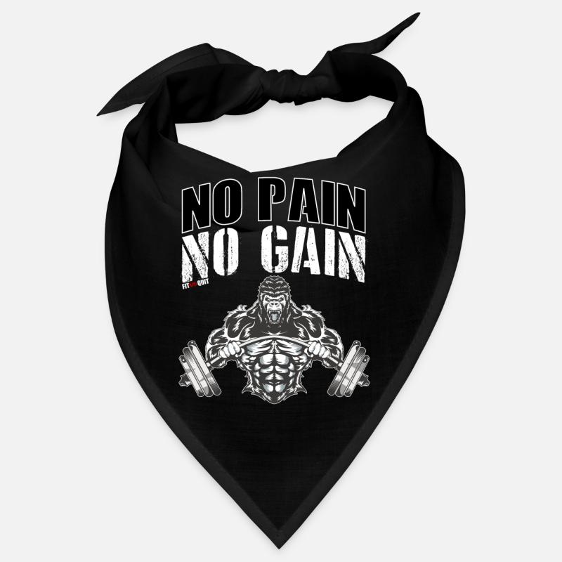 Pas de douleur pas de gain pour s’entraîner dans le gymnase dur Bandana