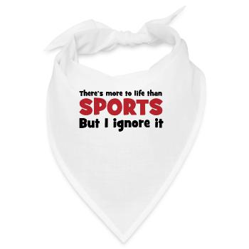 Sport - Bandana - Weiß - Vorne