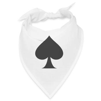 Kartenspiel - Bandana - Weiß - Vorne