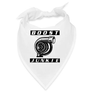 Turbo Boost Automechaniker - Bandana - Weiß - Vorne