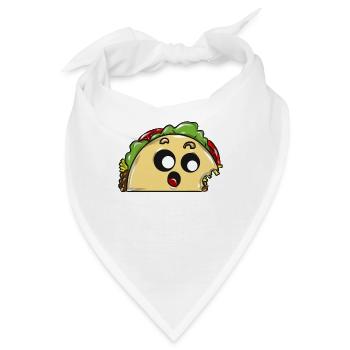 Taco Essen Mexico - Bandana - Weiß - Vorne