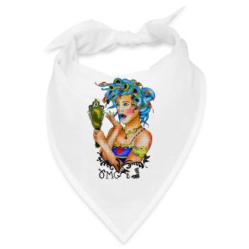 Medusa - Bandana - Weiß - Vorne