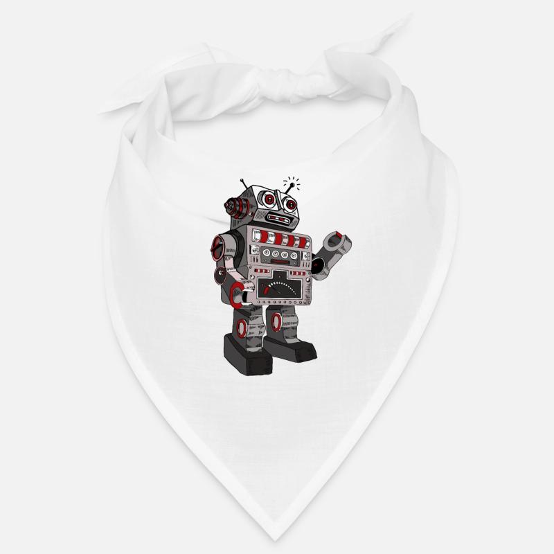 robot robby mr. robot scifi android toy retro pc Bandana