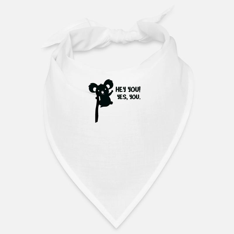 koala - Bandana - blanc