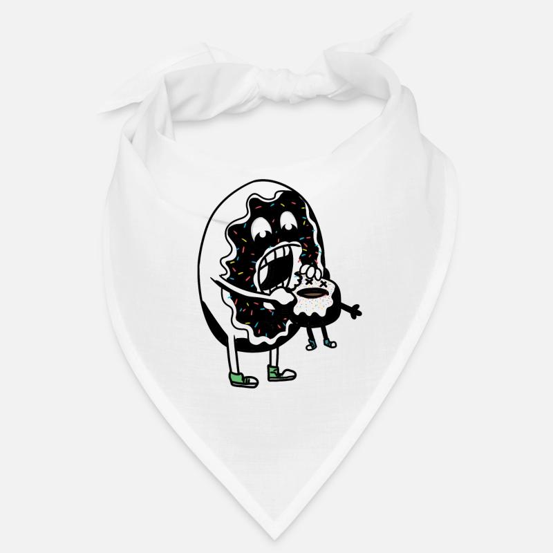 Donut Dark Grufti Gothic Fantasy Horror Fun Bandana