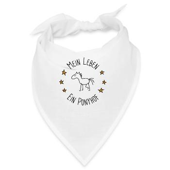 Mein Leben Ein Ponyhof - Bandana - Weiß - Vorne