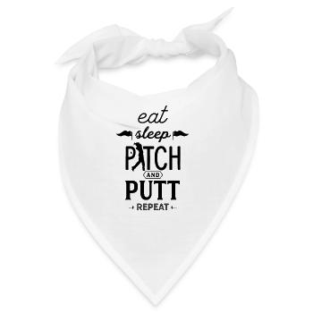 Pitch and Putt - Bandana - Weiß - Vorne