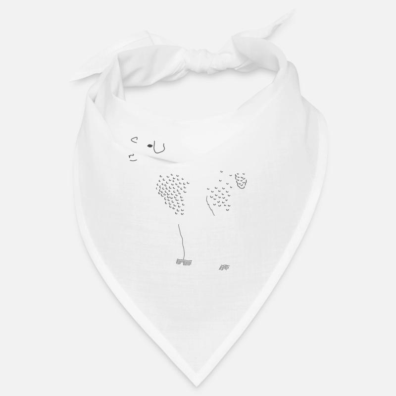 Schaf - Bandana - Weiß