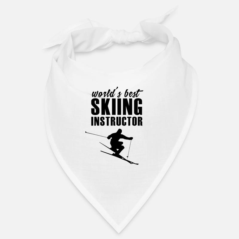 Ski Ski Moniteur de ski Moniteur de ski Ski Instructor Bandana