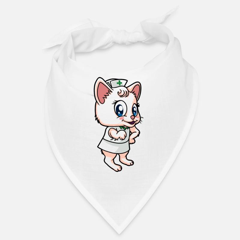 Drôle d’infirmière de chat médecin médicine Bandana
