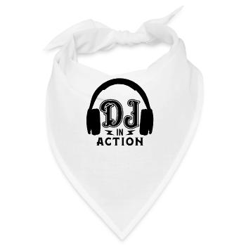 DJ - Bandana - Weiß - Vorne