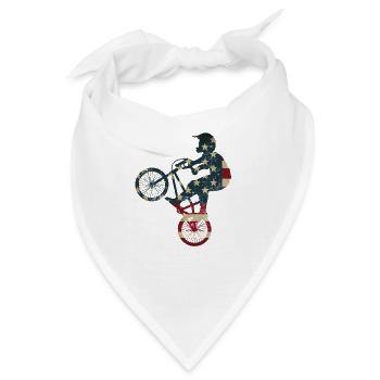 BMX BMXer - Bandana - Weiß - Vorne