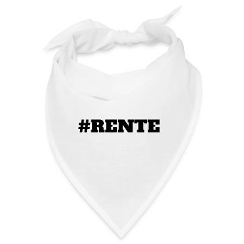 Rente - Bandana - Weiß - Vorne