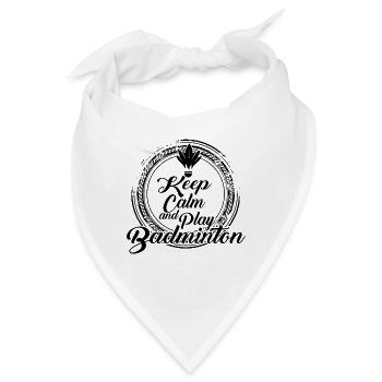Badminton Badminton Badminton Badminton - Bandana - Weiß - Vorne