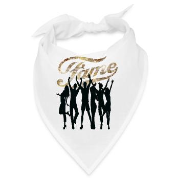 Fame party geschenke shirt - Bandana - Weiß - Vorne