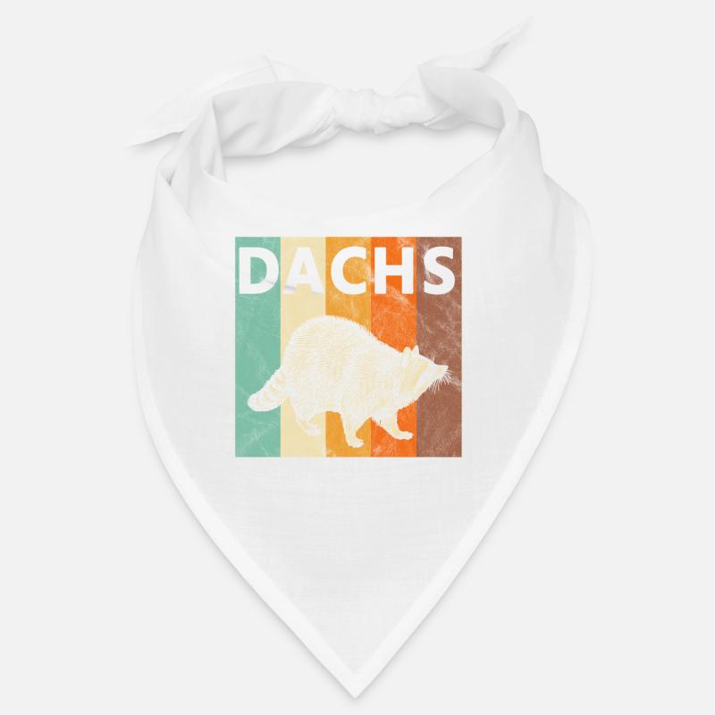 Dachs - Bandana - Weiß