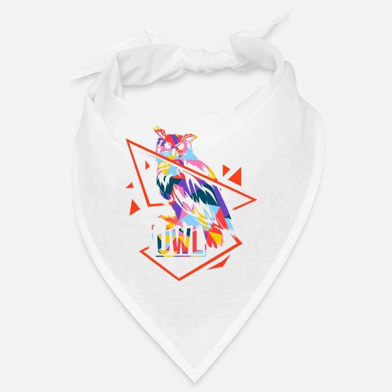 Polygon Eule Bandana