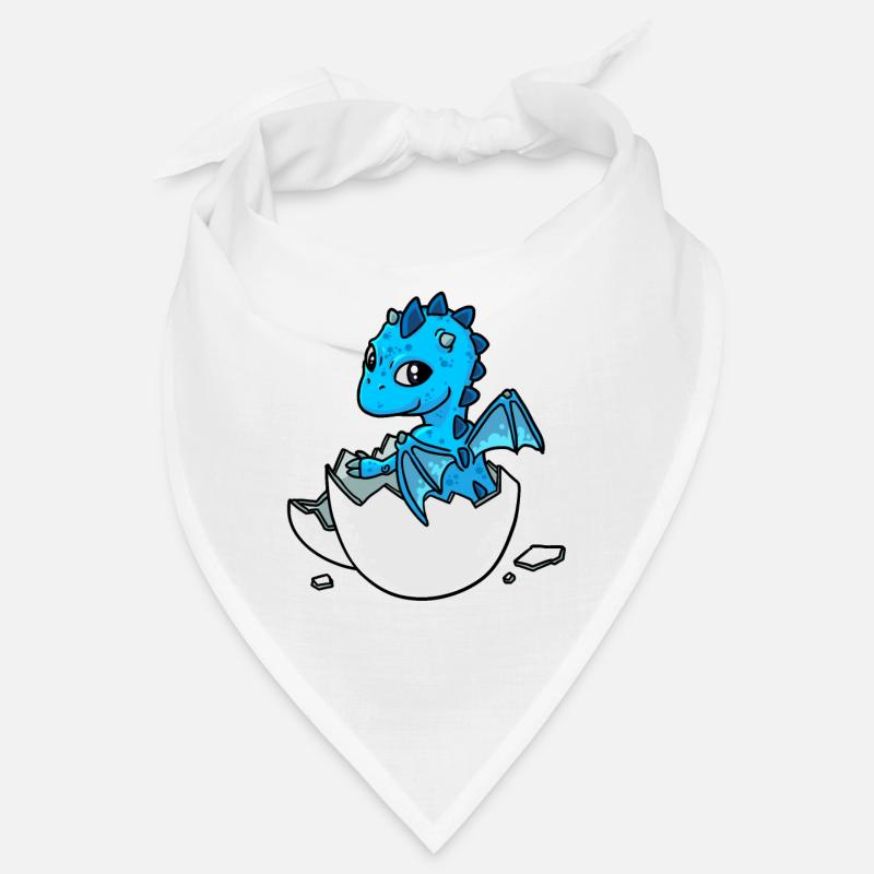 Little Cute Baby Dragon Hatch Eggshell Egg Bandana