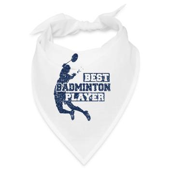 Badminton Badminton Badminton Badminton - Bandana - Weiß - Vorne