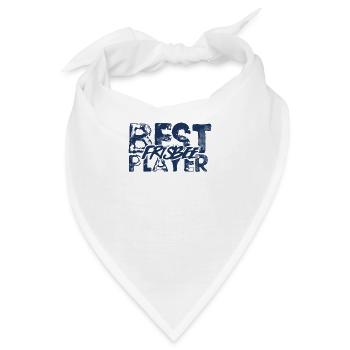 Sport Frisbee Werfen Frisbee Frisbee Spieler Wurf - Bandana - Weiß - Vorne
