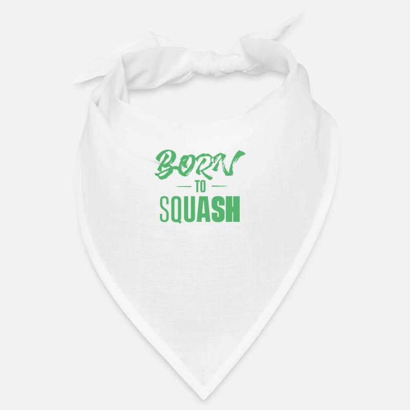 Joueur de squash de l’équipe Squash Squashen Squash jeu de squash Bandana