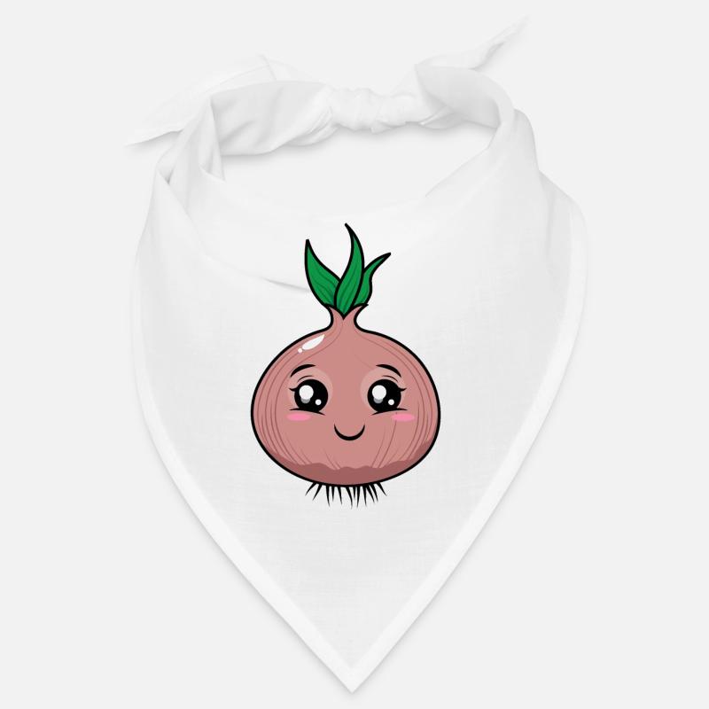 Dessin animé mignon d'oignon Bandana