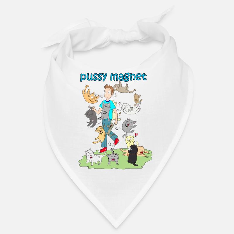 chemise de chats aimant chatte Bandana