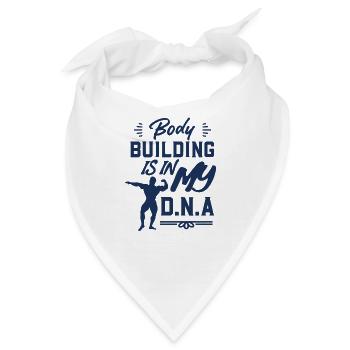 Bodybuilder - Bandana - Weiß - Vorne