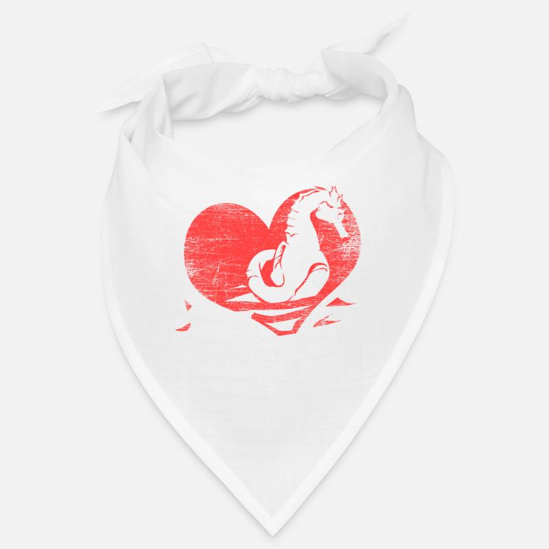 Seepferdchen Liebe Geschenk Bandana