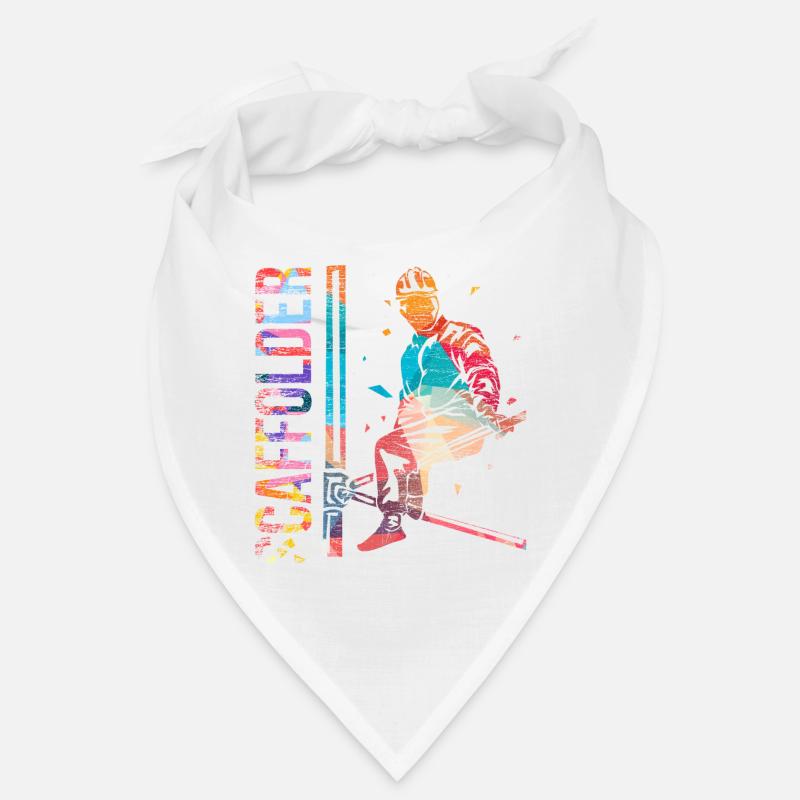 Cadeau polygonale d'échafaudage Bandana
