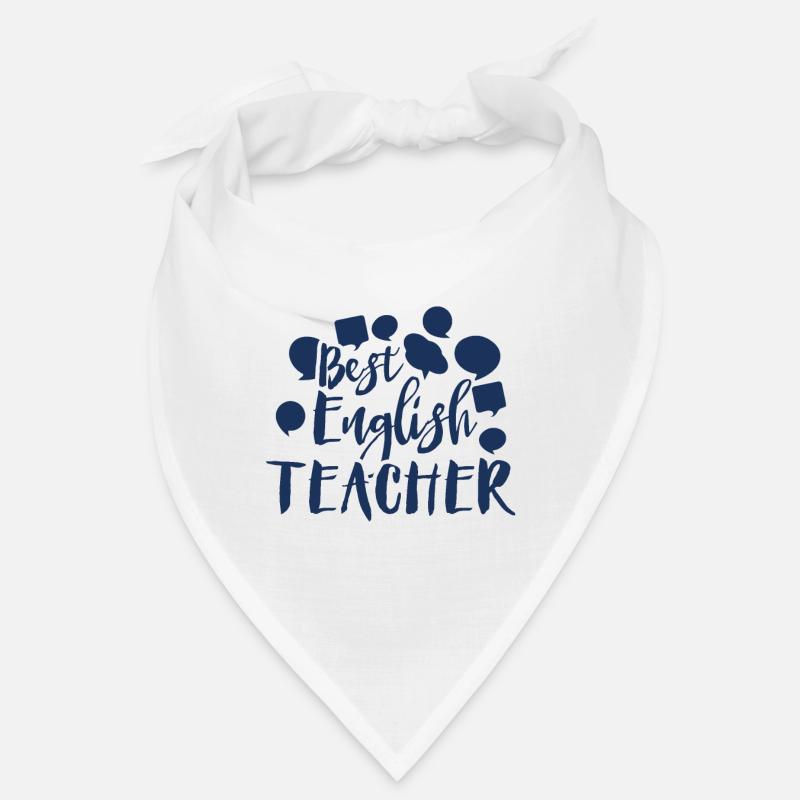 Lehrerin - Bandana - Weiß