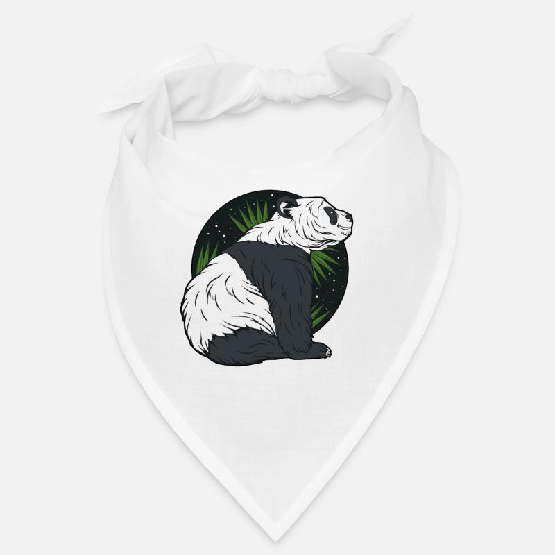 Pandabär Bandana