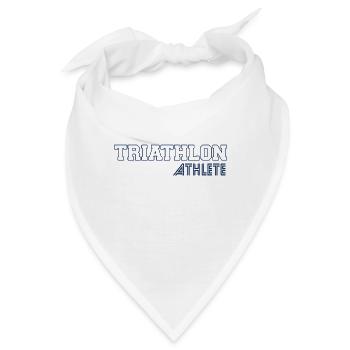 Triathlon Triathlon Triathlon Triathlon - Bandana - Weiß - Vorne