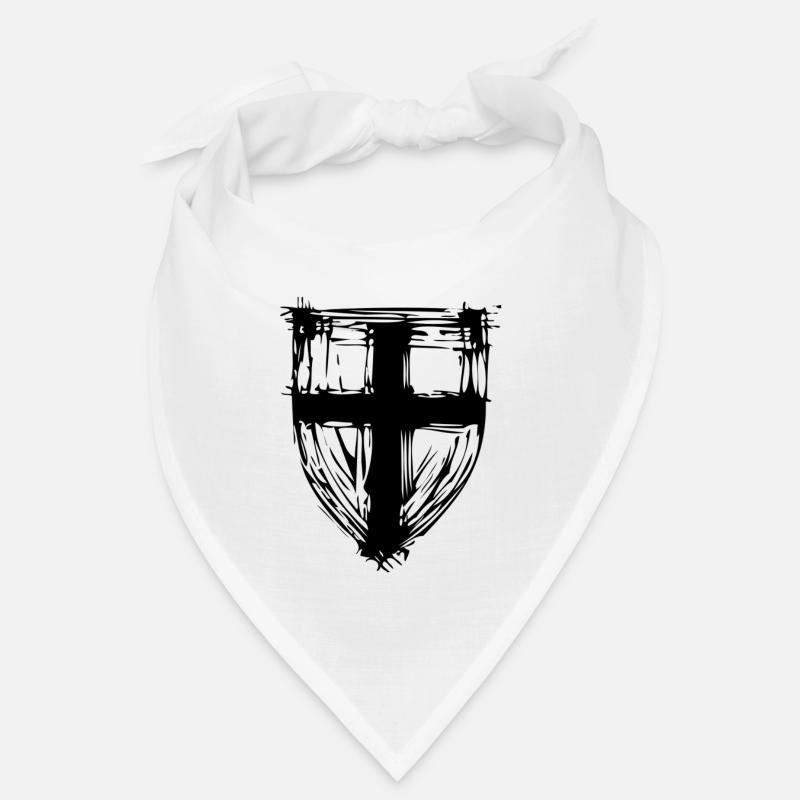 Protective shield with cross Bandana