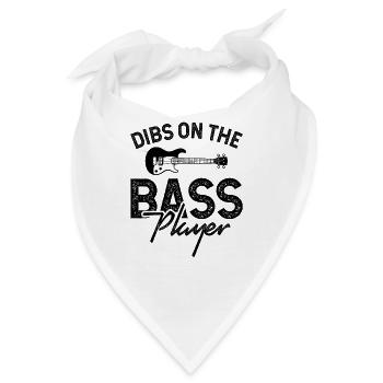 Dibs auf dem Bass Player-Produkt - Bandana - Weiß - Vorne