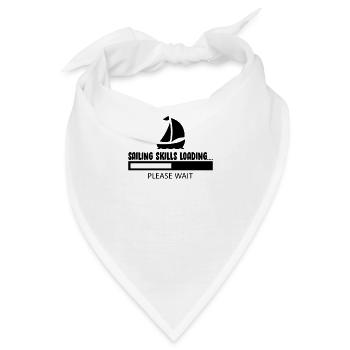 Segeln - Bandana - Weiß - Vorne