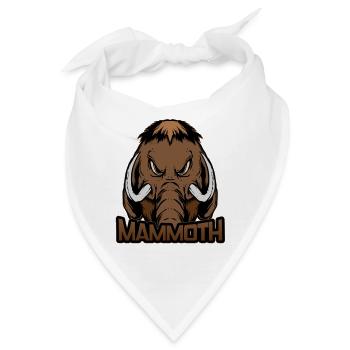 Mammut Böses Mammut - Bandana - Weiß - Vorne