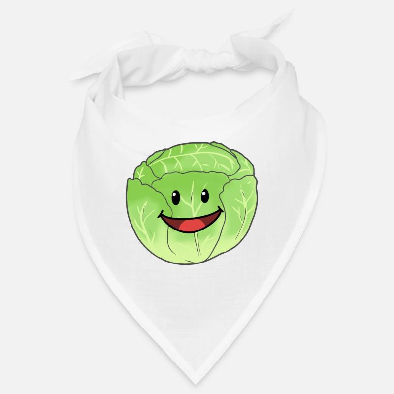 White Cabbage Vegetable Cabbage Head Cabbage Food Vegan Bandana