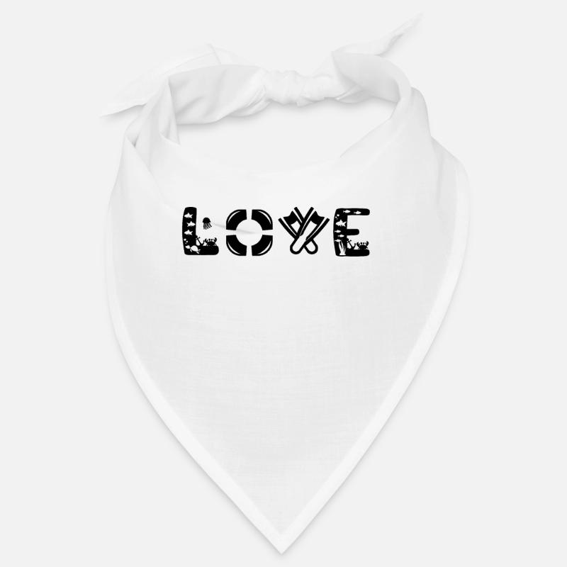 L'amour de la plongée Bandana
