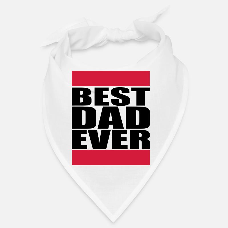 Best Dad Ever Logo Bandana