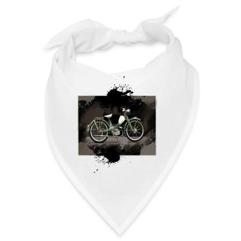 Moped - Bandana - Weiß - Vorne