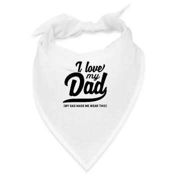Vatertag Vatertag Vatertag Vatertag - Bandana - Weiß - Vorne