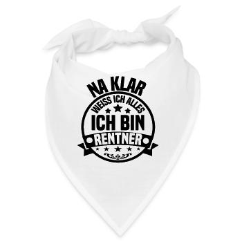 Rente - Bandana - Weiß - Vorne
