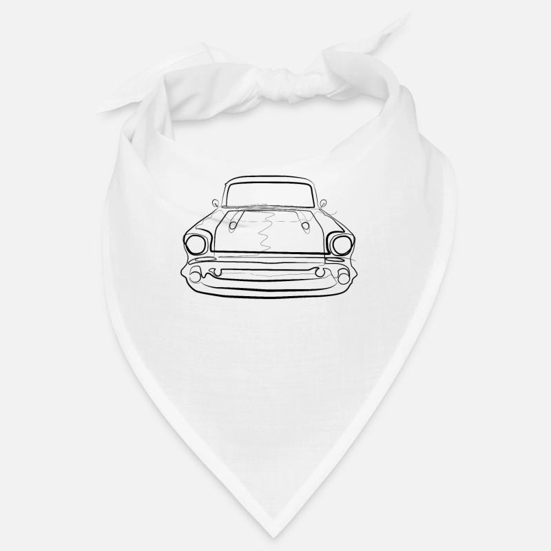 Oldtimer - one line drawing Bandana