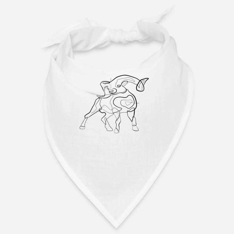 Widder - one line drawing Bandana